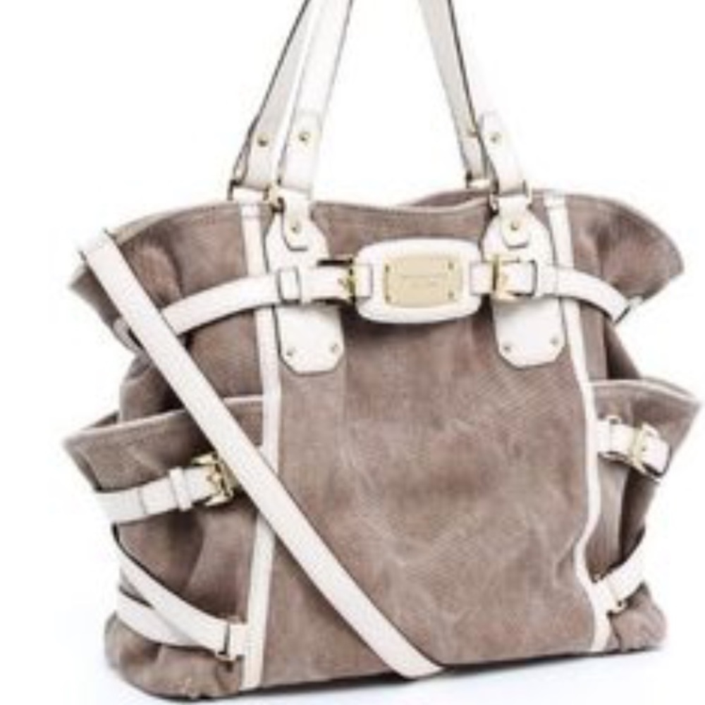 Michael Kors Gansevoort Canvas Bag Purse handbag